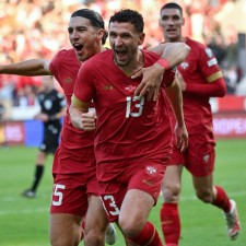 爱游戏体育sports-阿尔巴尼亚险胜格鲁吉亚，争夺出线席位()